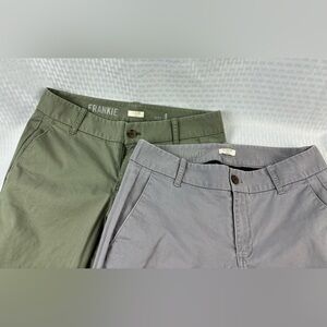 ✨ 2/$10 ✨ J. Crew Frankie straight leg chino, size 4